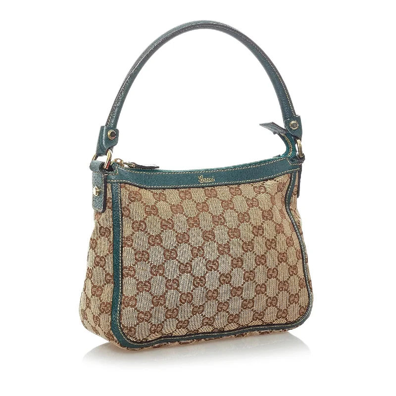 Gucci backpacks for women with a hidden back pocketGucci GG Canvas Handbag (33453)