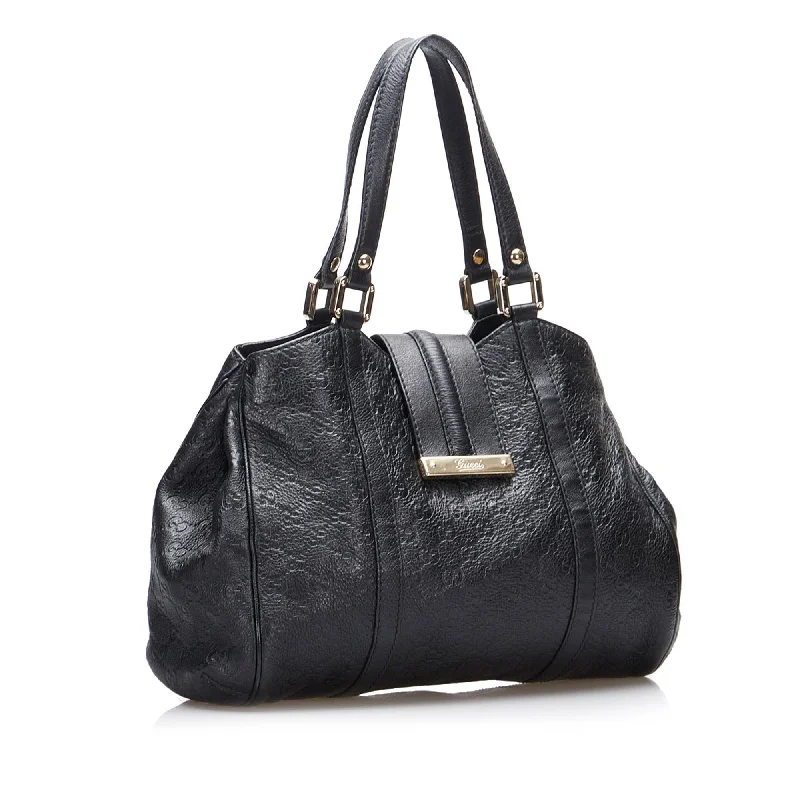 Gucci handbags for women with a back - zip pocketGucci Guccissima New Ladies (SHG-0NUzgr)