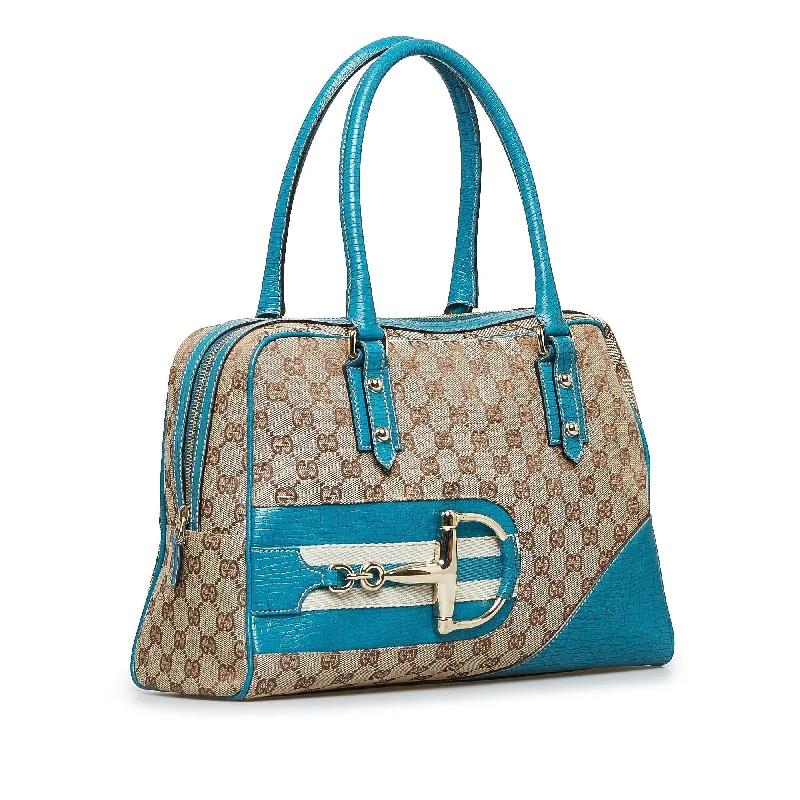 Women Gucci Sylvie bags with a detachable ribbon detailGucci GG Canvas Hasler Handbag (SHG-0vFtKP)