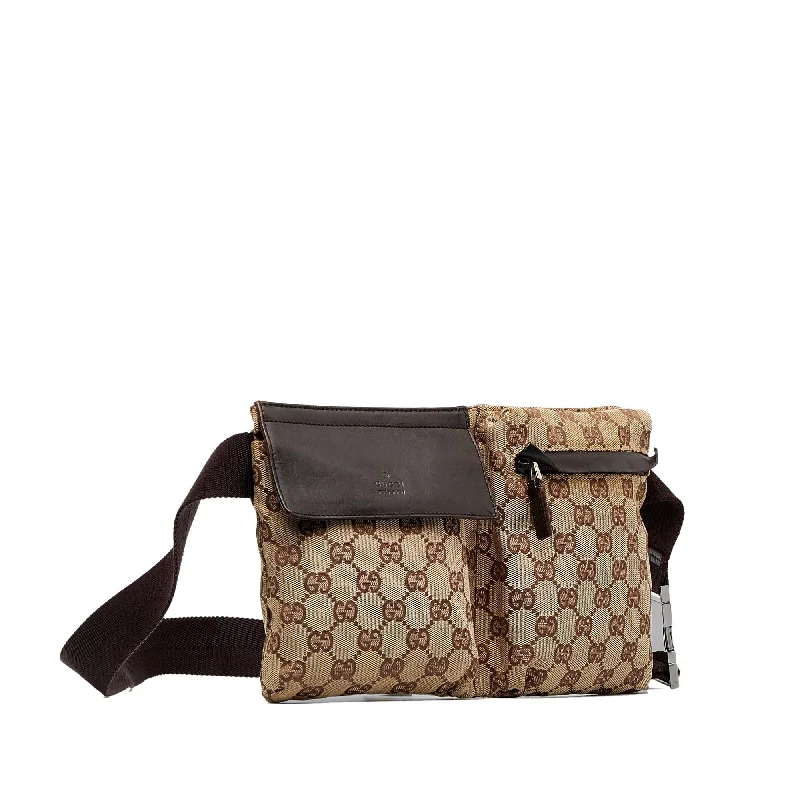 Gucci backpacks for women with a sleek silhouetteGucci GG Canvas Belt Bag (SHG-f7z2QI)