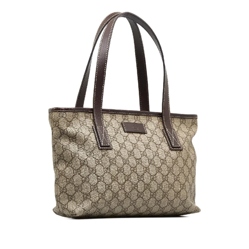 Women Gucci bags with a magnetic snap closure for easy accessGucci GG Supreme Joy Tote (SHG-ddX0Ja)