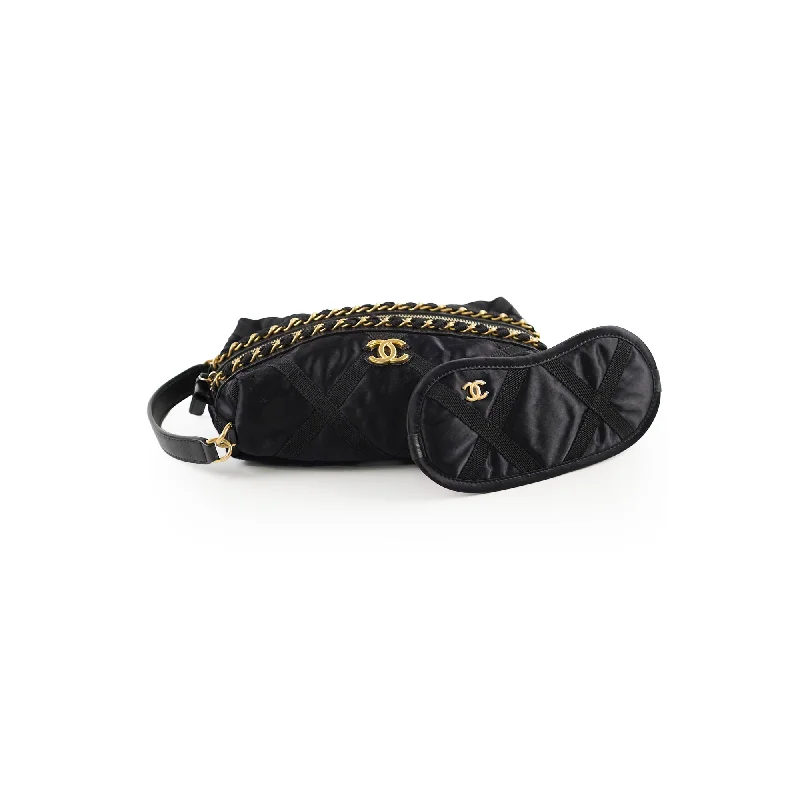 Chanel Luxury Handbag for High - End EventsChanel Cosmetic Pouch Black