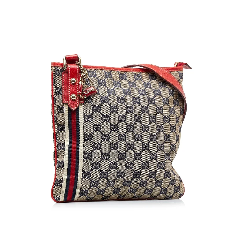 Women Gucci bags with a detachable mobile phone holderGucci GG Canvas Jolicoeur Crossbody (SHG-Jh4DuX)