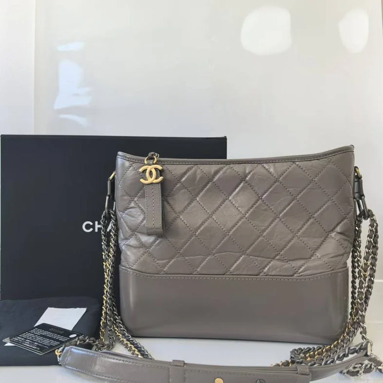 Chanel Vintage Inspired Handbag for Retro LoversChanel Gabrielle Gray Jumbo Hobo Crossbody Bag