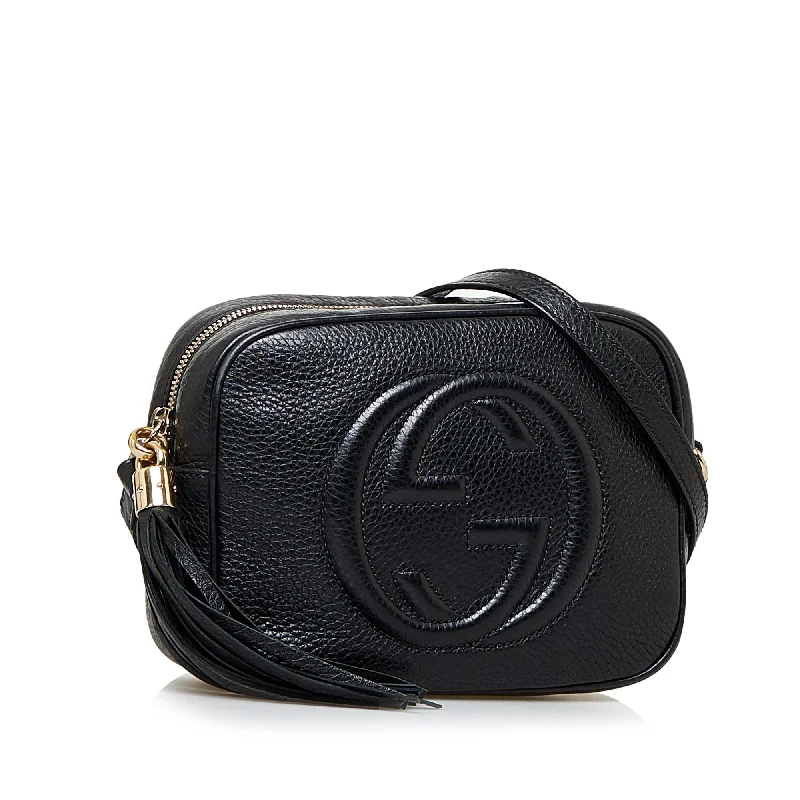 Women Gucci tote bags in GG Supreme canvas for a branded feelGucci Soho Disco Crossbody (SHG-odgE8j)