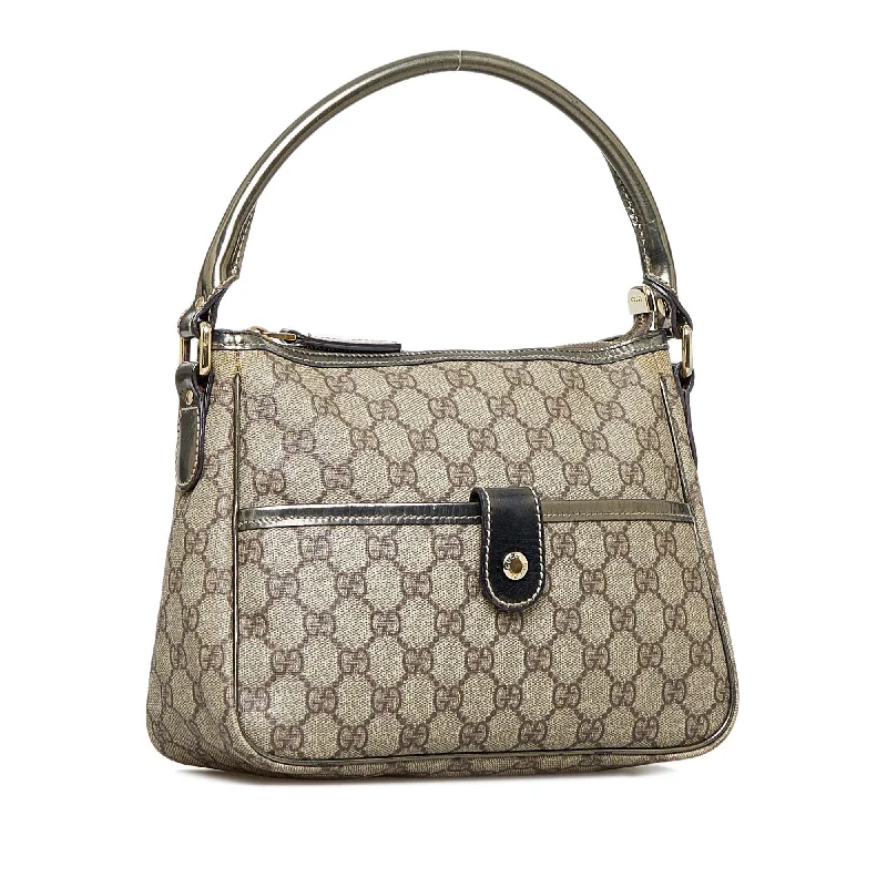 Women Gucci bags with a detachable mobile phone holderGucci GG Supreme Handbag (SHG-kF62Lc)