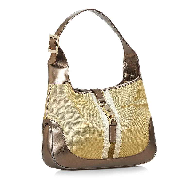 Ladies Gucci Dionysus bags with a detachable shoulder strapGucci Web Jackie O Hobo (SHG-G71G2z)