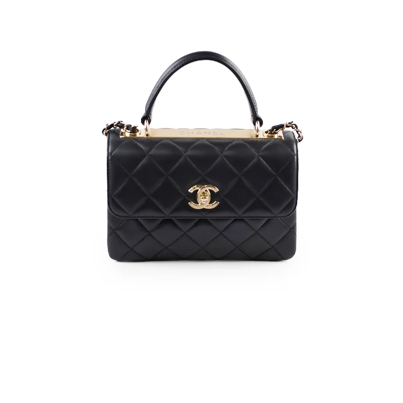 Chanel Vintage Inspired Handbag for Retro LoversChanel Small Trendy CC Lambskin Black 29 Series