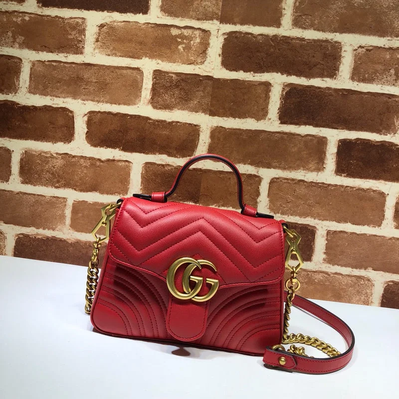 Women Gucci bags with a front - zip pocket for small itemsWF - Gucci Bags - 1633