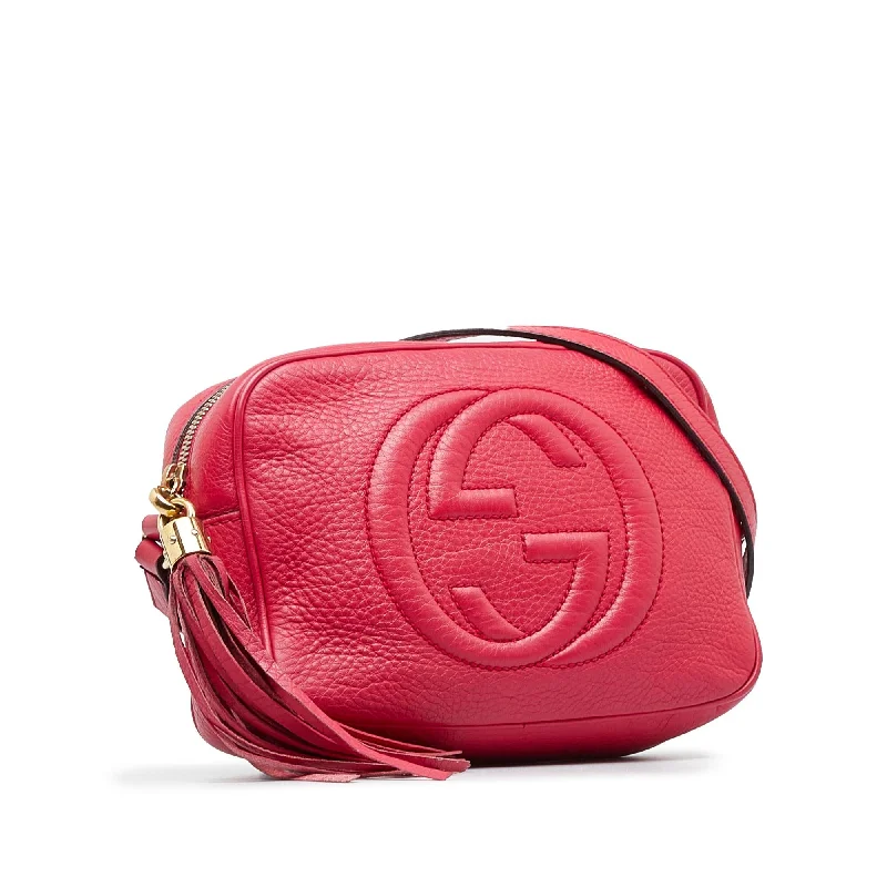 Women Gucci bags with a zippered interior pocketGucci Soho Disco (SHG-83ZIYq)