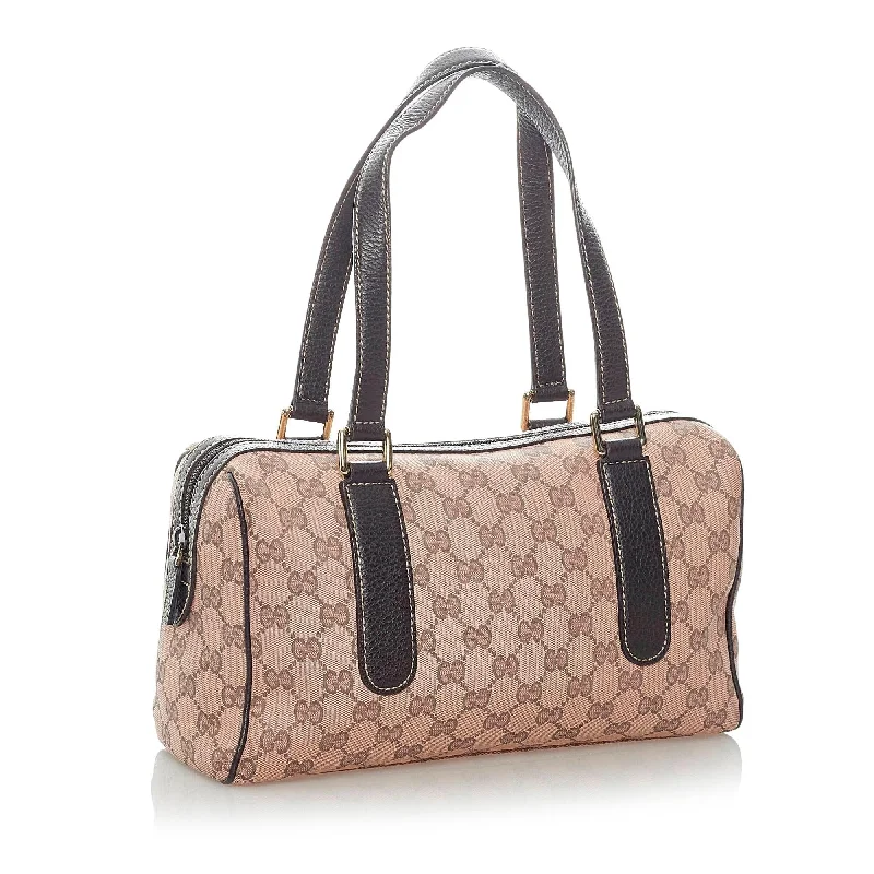 Ladies Gucci Dionysus bags with a chain - link shoulder strapGucci GG Canvas Handbag (32016)