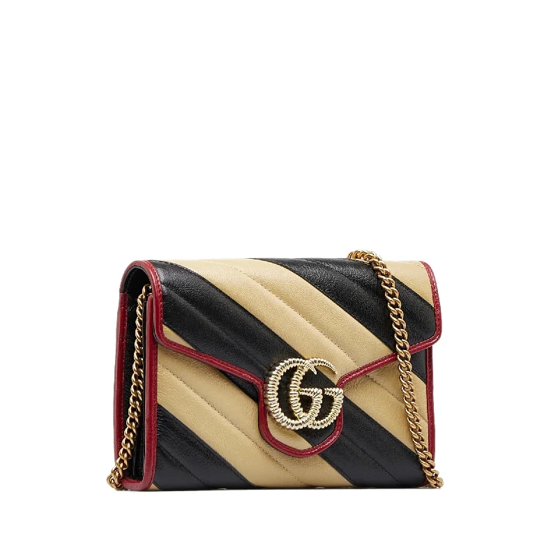 Ladies Gucci Dionysus bags with a detachable shoulder strapGucci Mini Torchon GG Marmont Crossbody (SHG-vPkRpV)