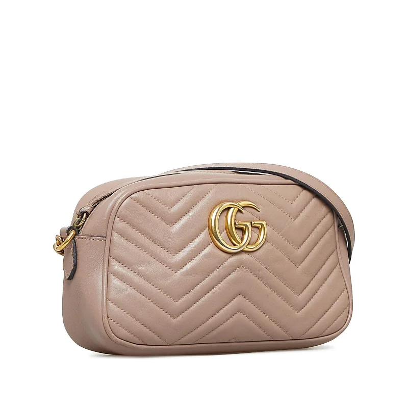 Ladies Gucci Dionysus bags with a detachable shoulder strapGucci Small GG Marmont Matelasse Crossbody Bag (SHG-hny90r)